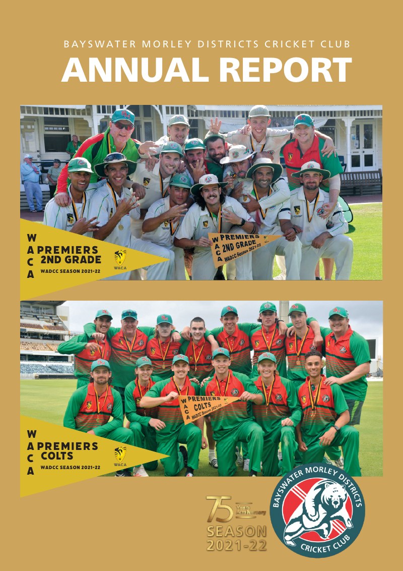 Cover of the 2021/22 annual report